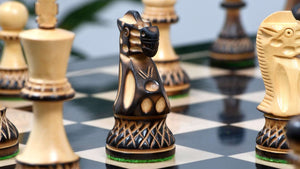 Échiquier Brillant <br>en Bois d'Ébène et de Buis