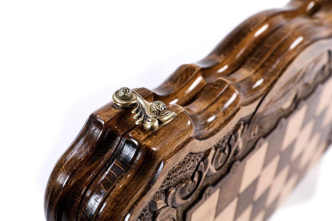 Echiquier en Bois Original Noyer