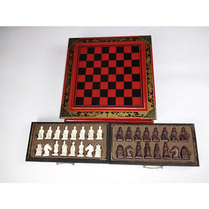 Echiquier et Jeu d'Echecs Guerriers Chinois Fou