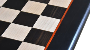 Échiquier Noir et Blanc Bois