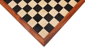 Echiquier Noir et Blanc en Bois d'Ebène Fou