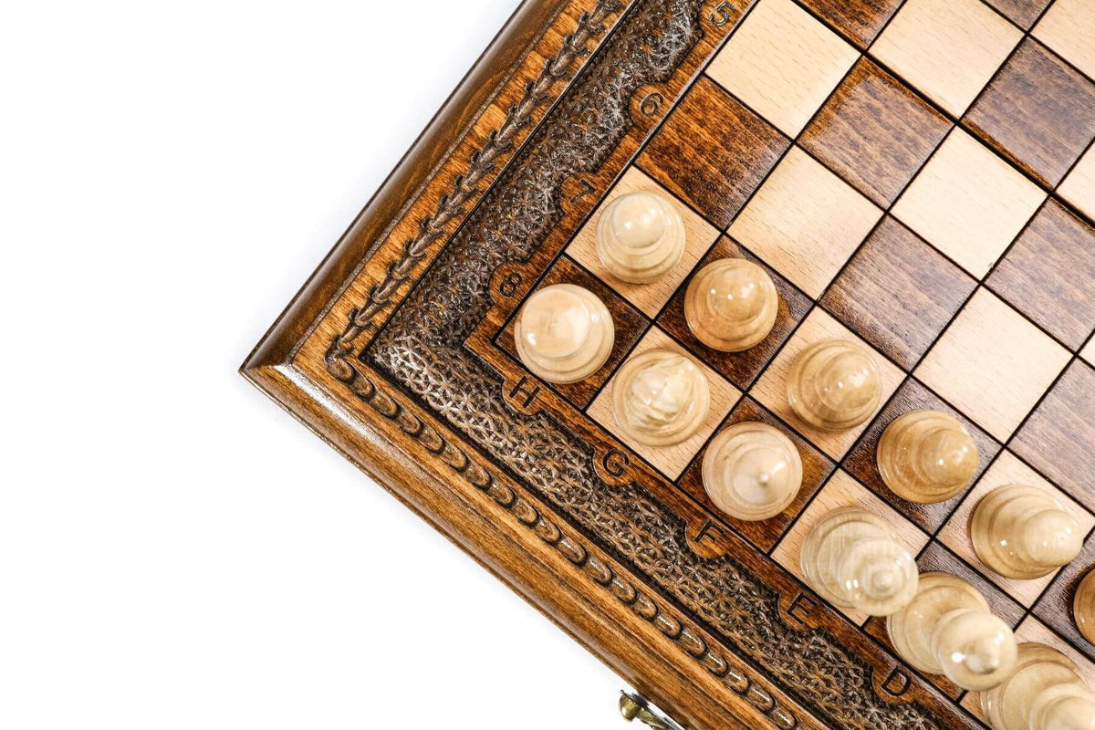 Échiquier de Petite Taille Hêtre