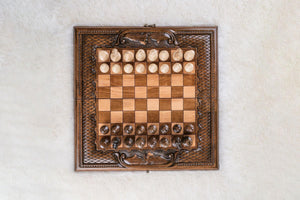 Échiquier Professionnel <br>et son jeu d'échecs