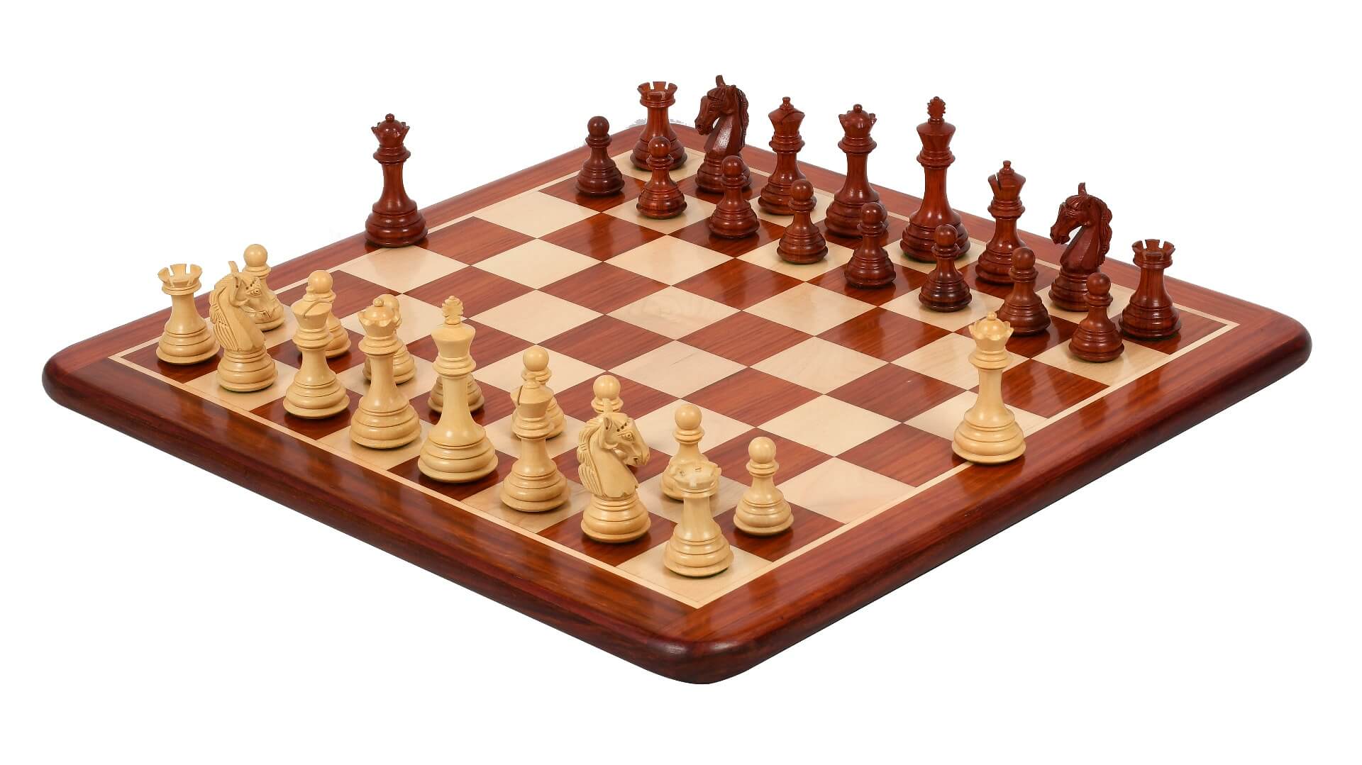 Ensemble Jeu d'Échecs <br>en Bois de Buis