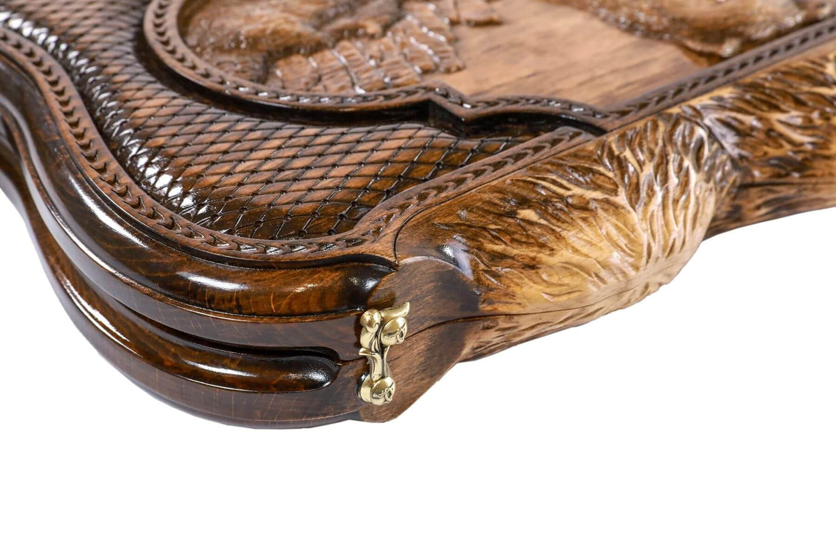 Jeu de Backgammon Coffret Serrure