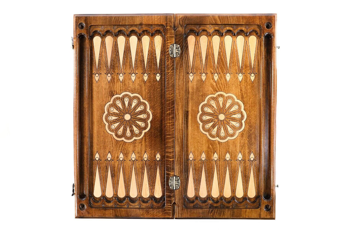 Jeu de Backgammon Pions Blancs