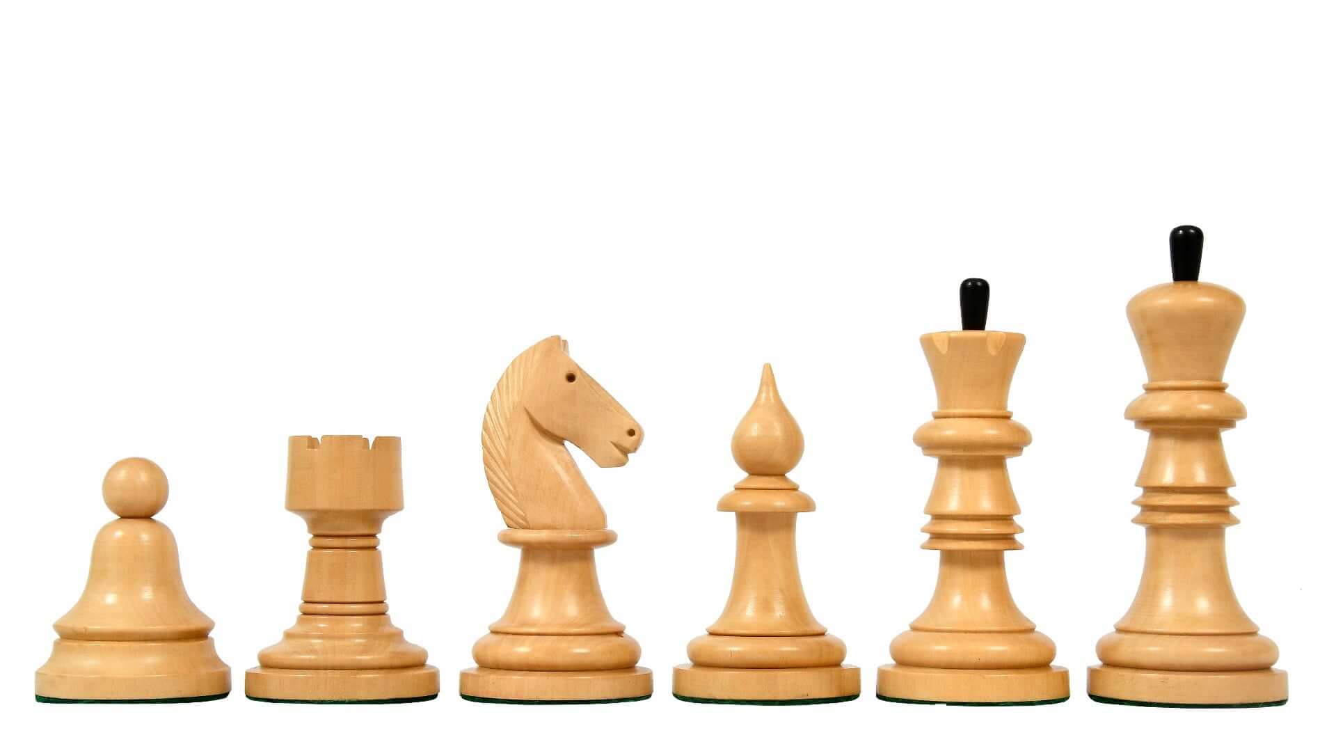 Jeu d'Echecs de Prestige en Bois de Buis