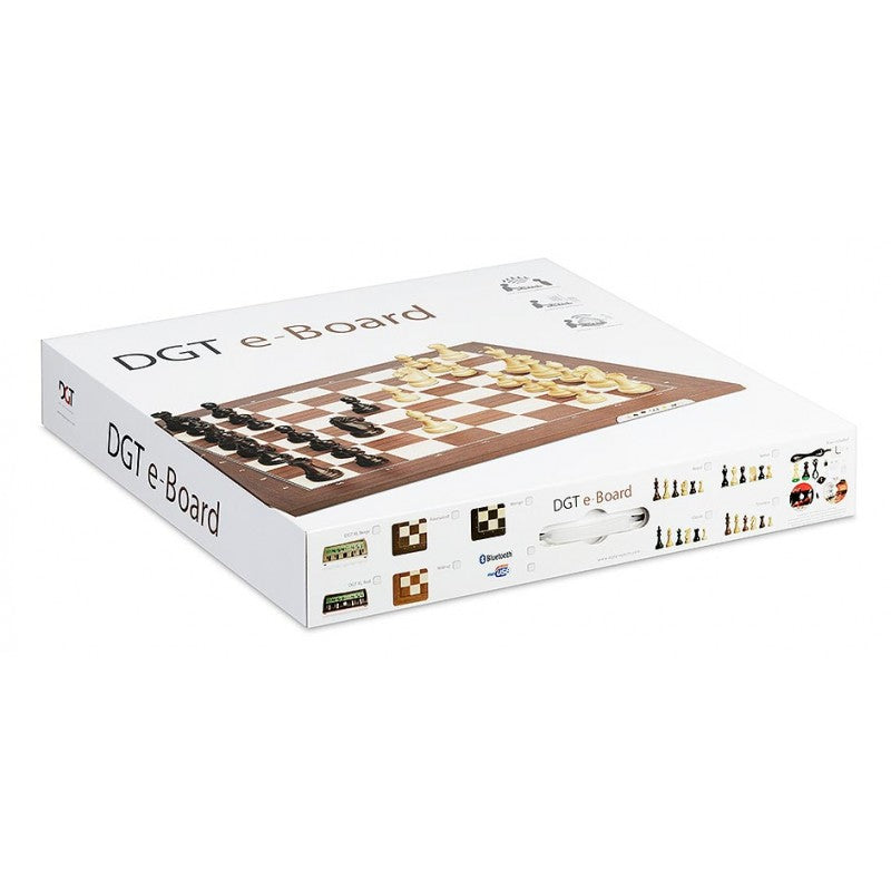 Jeu d'Echecs Electronique en Bois de Wengé