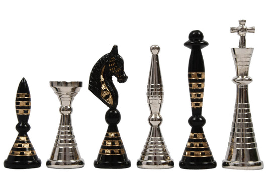Jeu d'Échecs en Argent