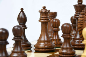 Jeu d'Echecs en Bois Non Pliable Cavalier