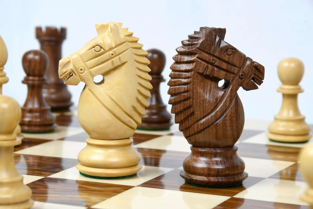 Jeu d'Echecs en Bois Non Pliable Fou