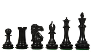Jeu d'Echecs Numéro 5 en Bois de Buis et d'Ebene