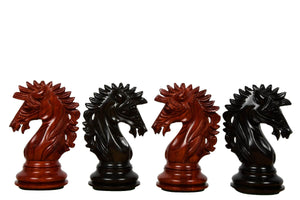 Jeu d'Echecs de Prestige en Palissandre en Bois de Rose Indien
