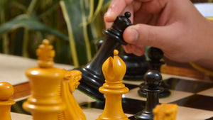 Jeu d'Echecs Professionnel Modèle Staunton 6 Fou Noir