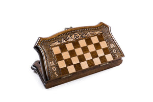 Jeu d'Échecs Soviétique <br>en Bois