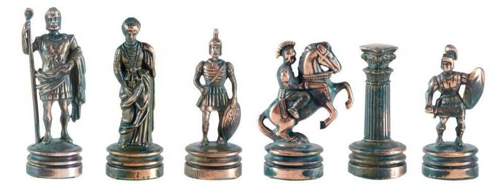 jeu echecs grec oxidé