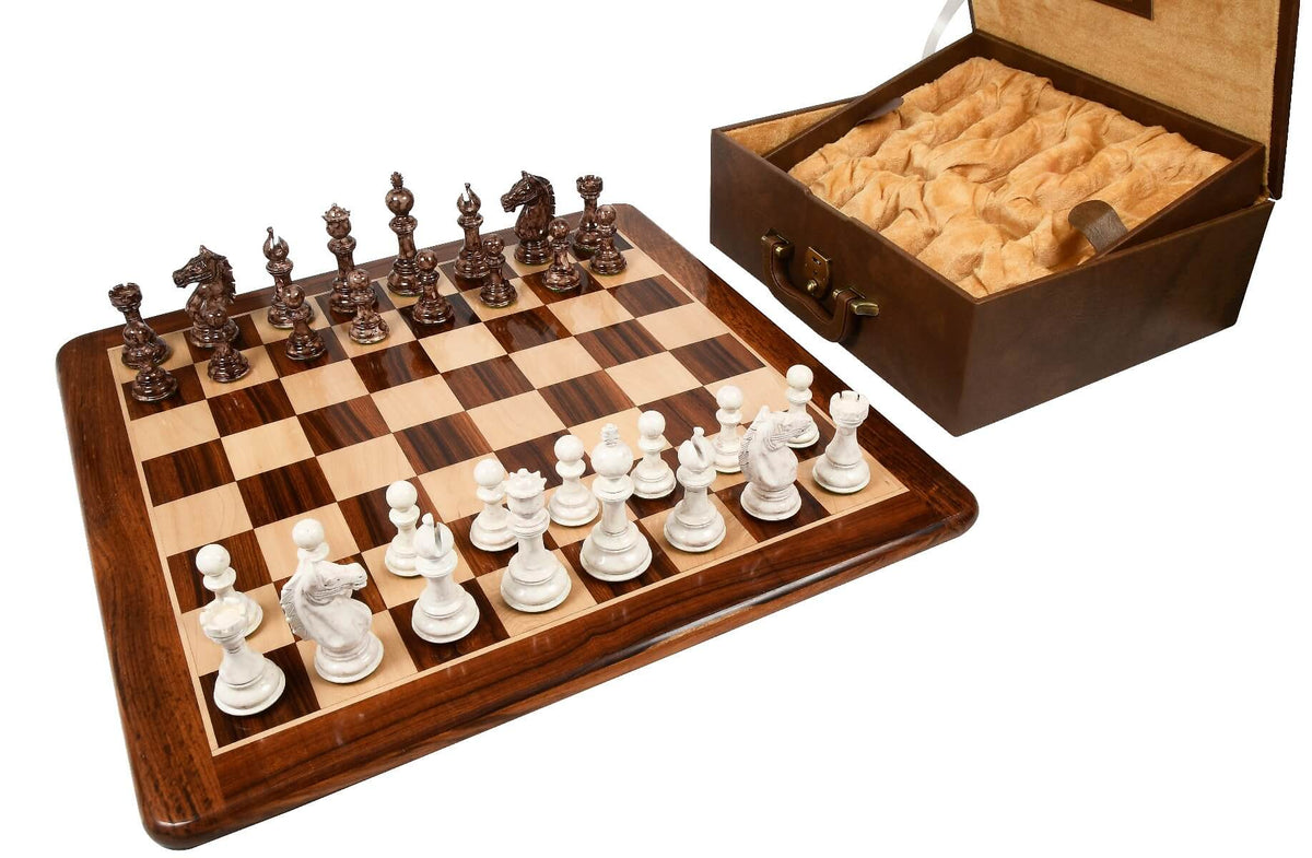 Coffret de Luxe <br>Jeu d'échecs Marbre