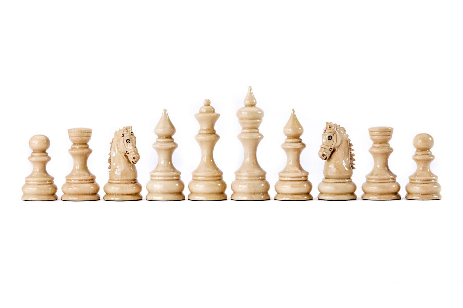 Pièces d'Echecs de Décoration en Bois
