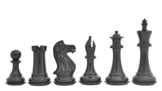 Pièces d'Echecs Légendaires Noires