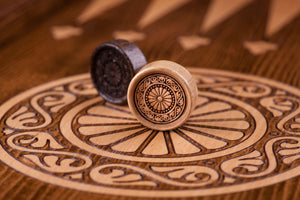 pions de backgammon pour plateau dame et backgammon