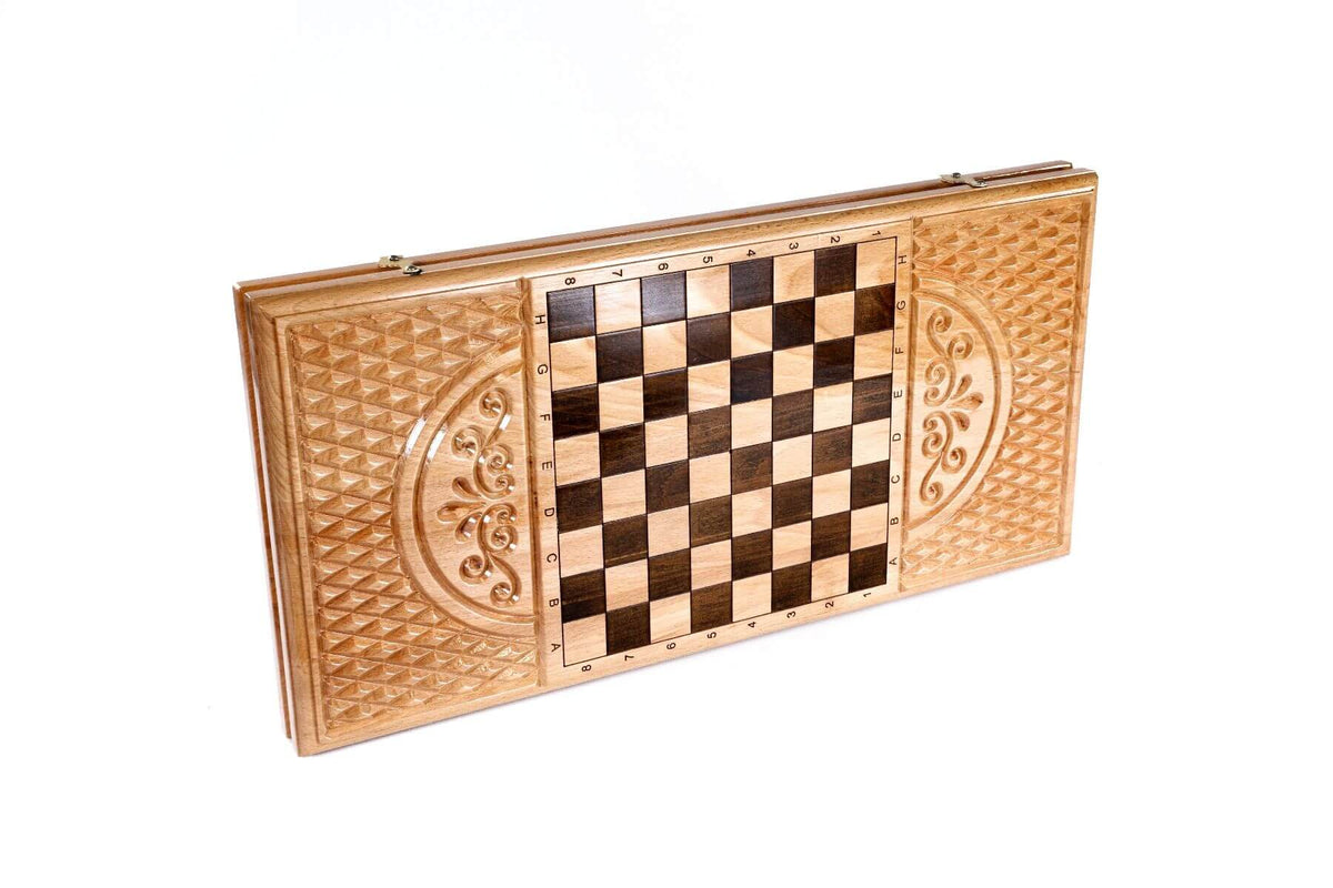 Plateau de Backgammon <br>Aigle Doré