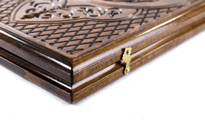Plateau de Backgammon Aigle Serrure