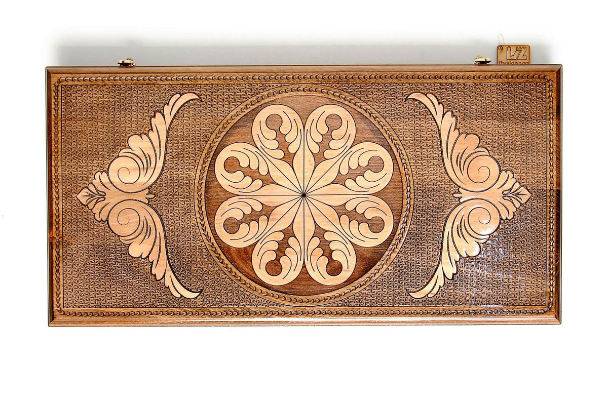 Plateau de Backgammon Arabesque Artistique