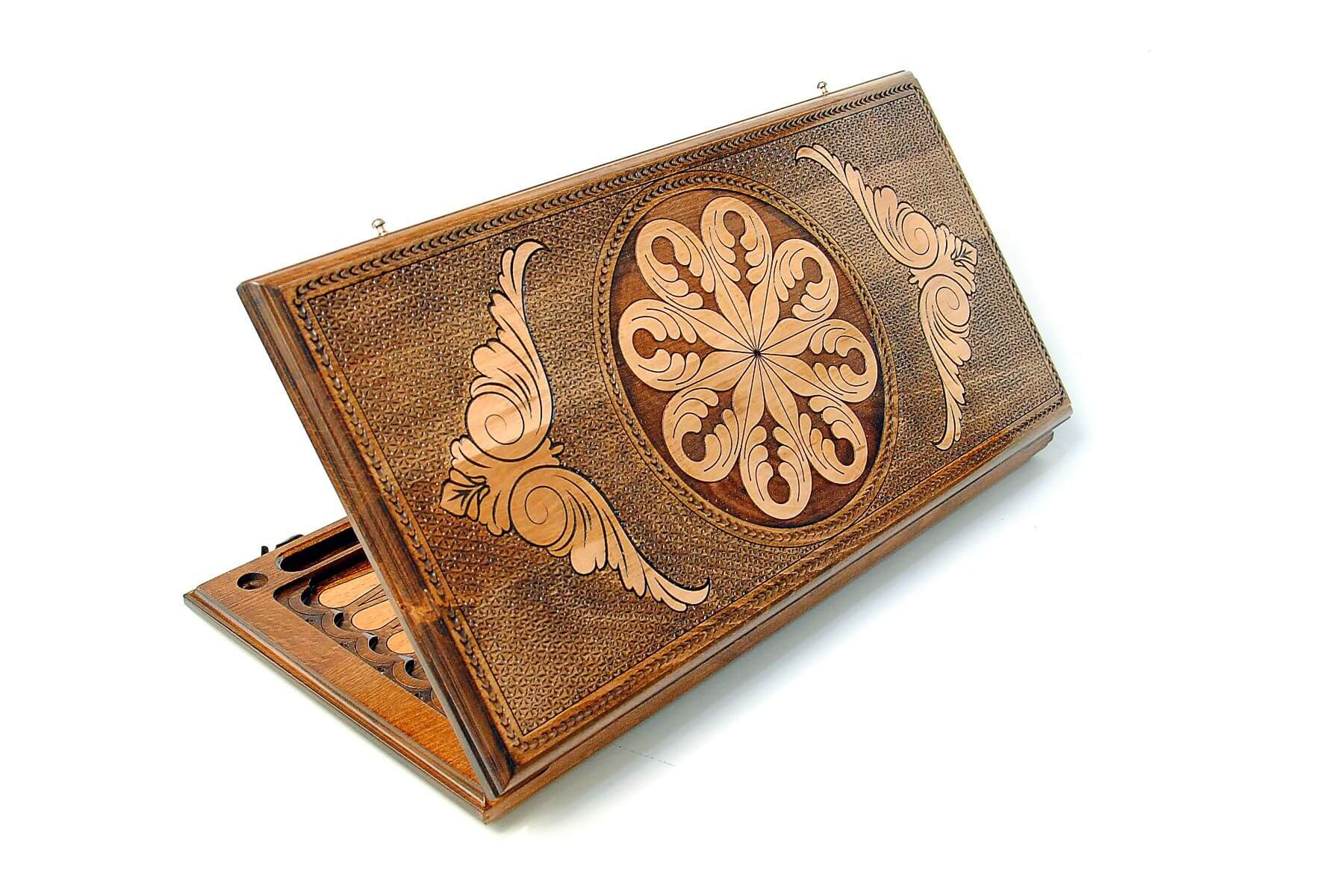 Plateau de Backgammon Arabesque Motifs