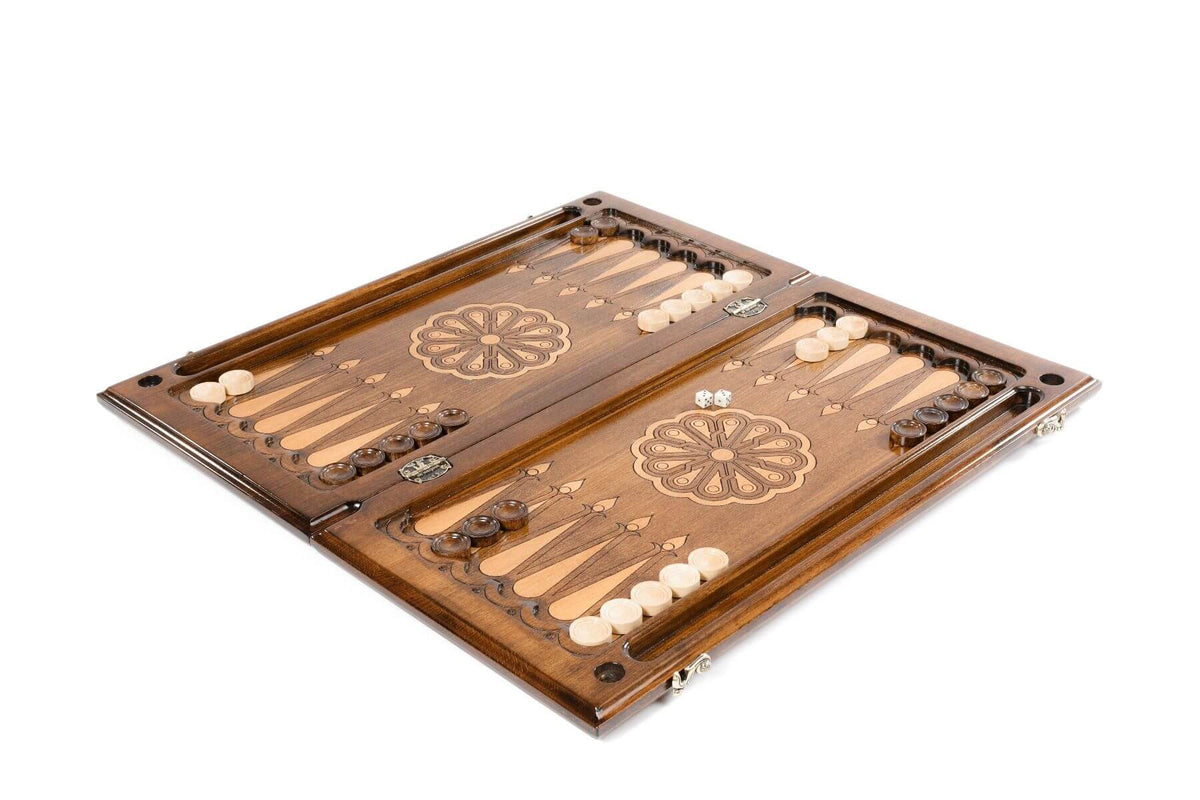 Plateau de Backgammon Armoiries Russie Table