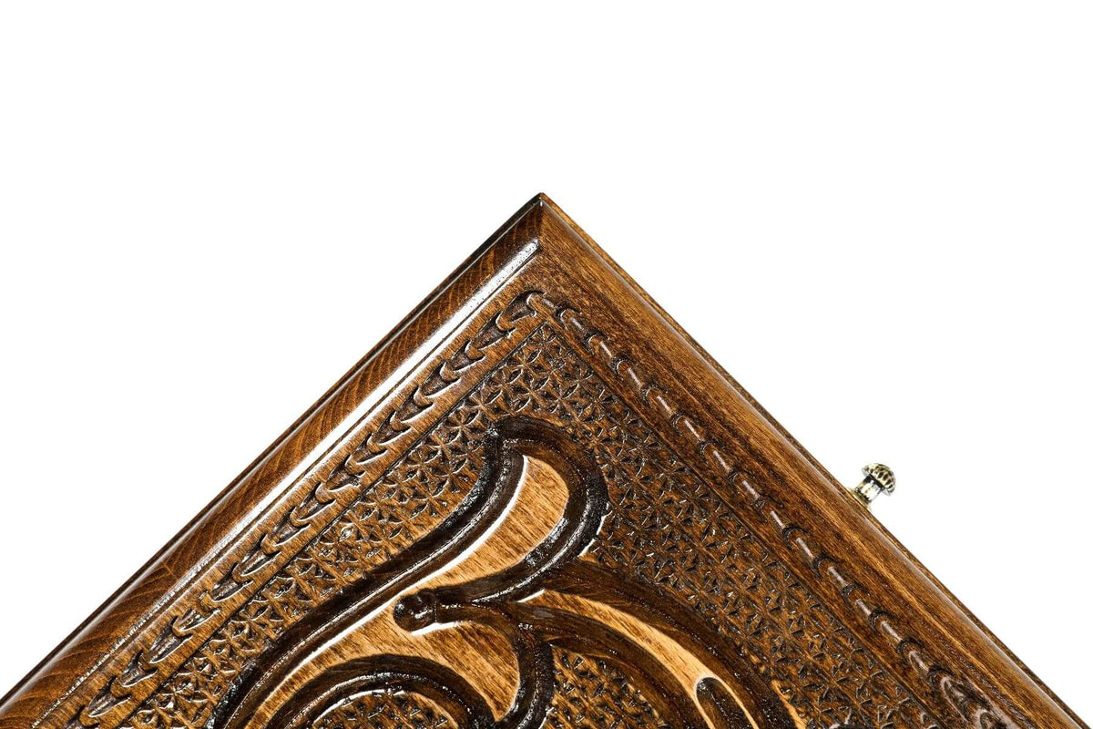 Plateau de Backgammon Armoiries Russie Pions Noirs