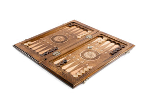 Plateau de Backgammon Artisanal Pions