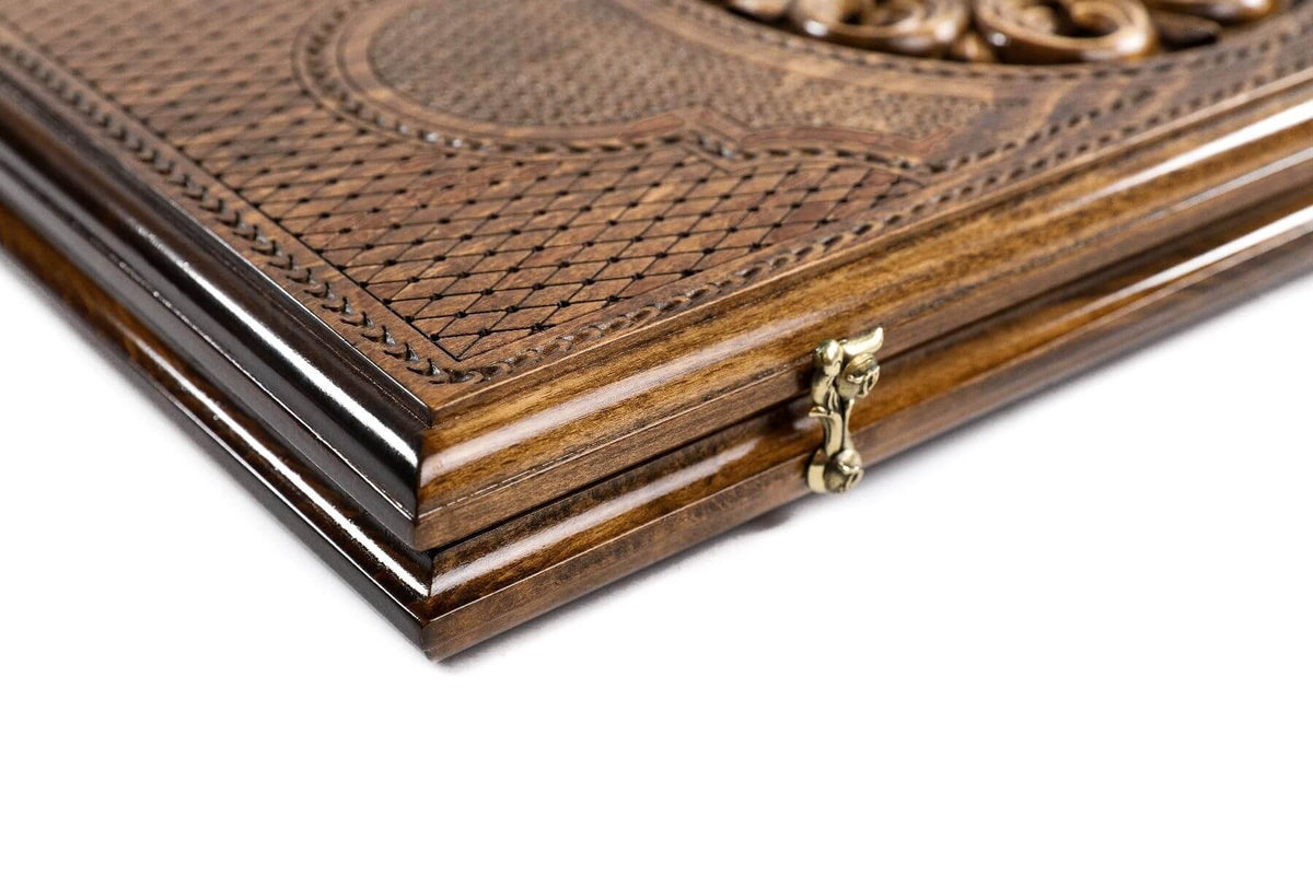 Plateau de Backgammon Artisanal Serrure