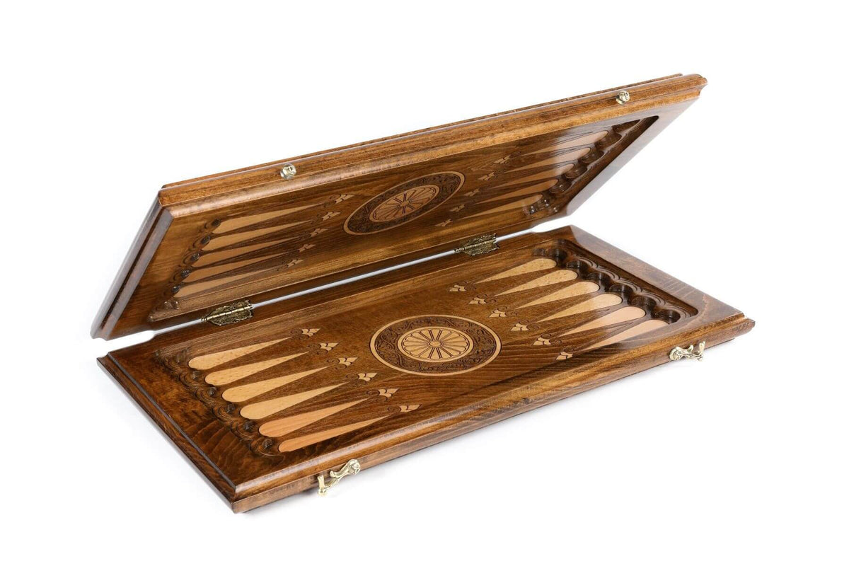Plateau de Backgammon Artisanal Pliable