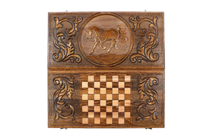 Plateau de Backgammon <br>Cheval