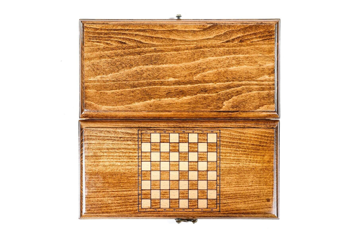 Plateau de Backgammon Classique Damier