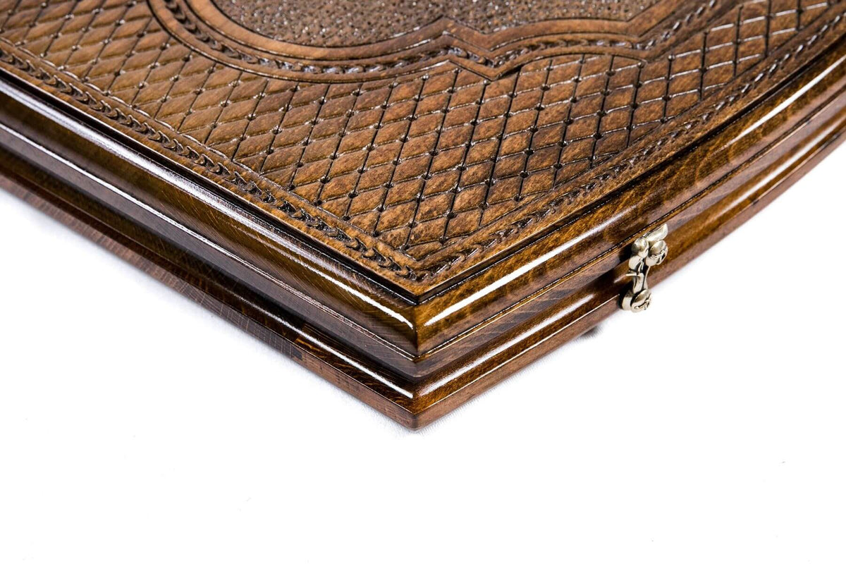 Plateau de Backgammon Croix Celtique Serrure