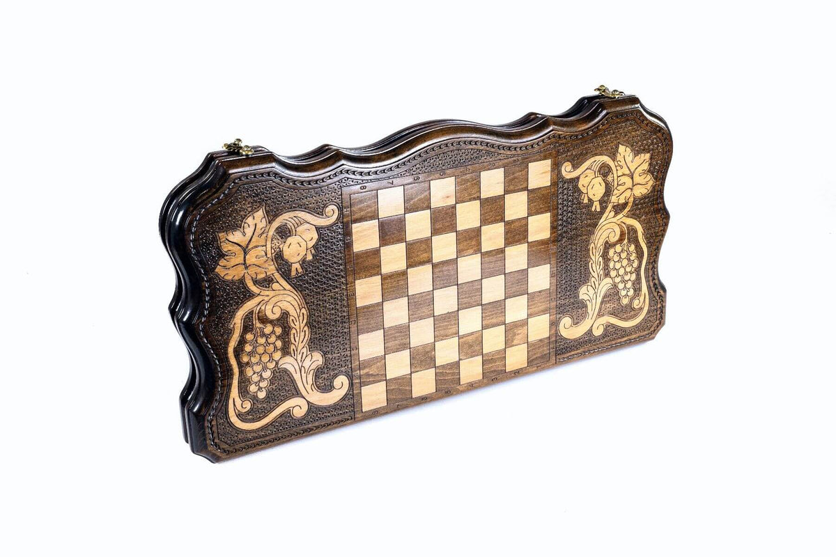 Plateau de Backgammon Eglise Damier