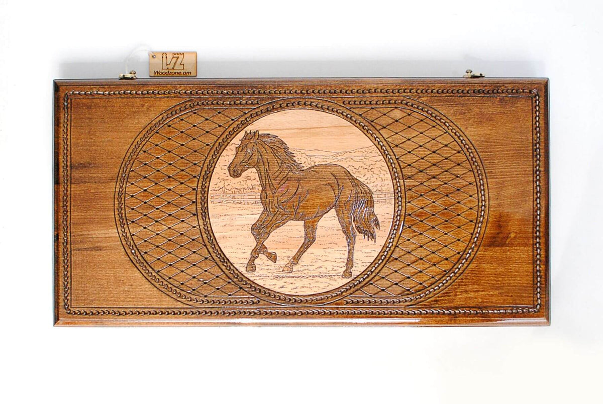 Plateau de Backgammon Etalon en Bois