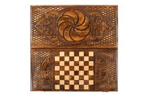 Plateau de Backgammon Éternité Ouvert