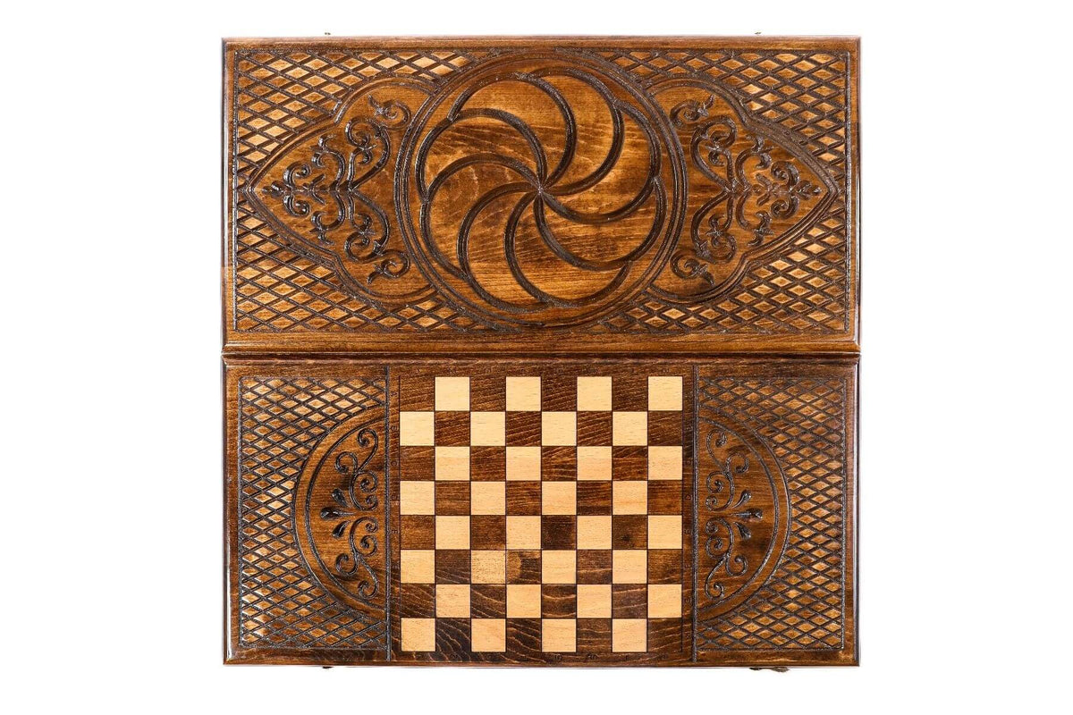 Plateau de Backgammon Éternité Ouvert