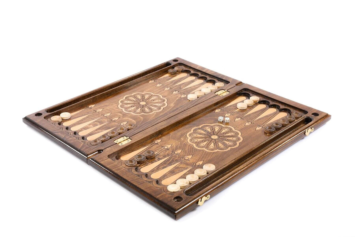 Plateau de Backgammon Éternité Pions Adverses