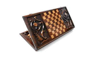 Plateau de Backgammon Khor Virap Damier