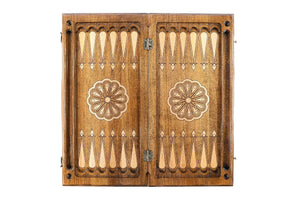 Plateau de Backgammon Lion Oriental Pliable