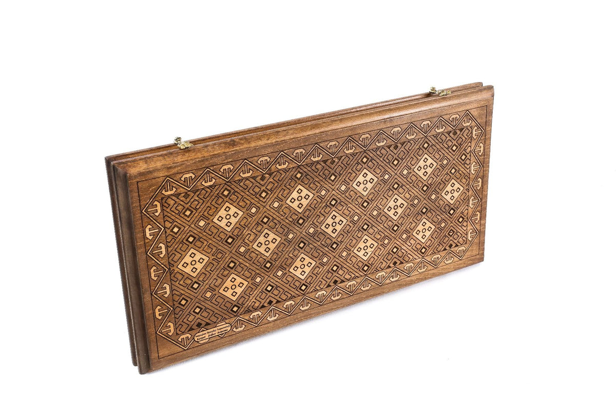 Plateau de Backgammon Mosaïque Fermé