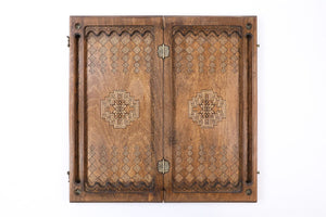 Plateau de Backgammon Mosaïque Ouvert