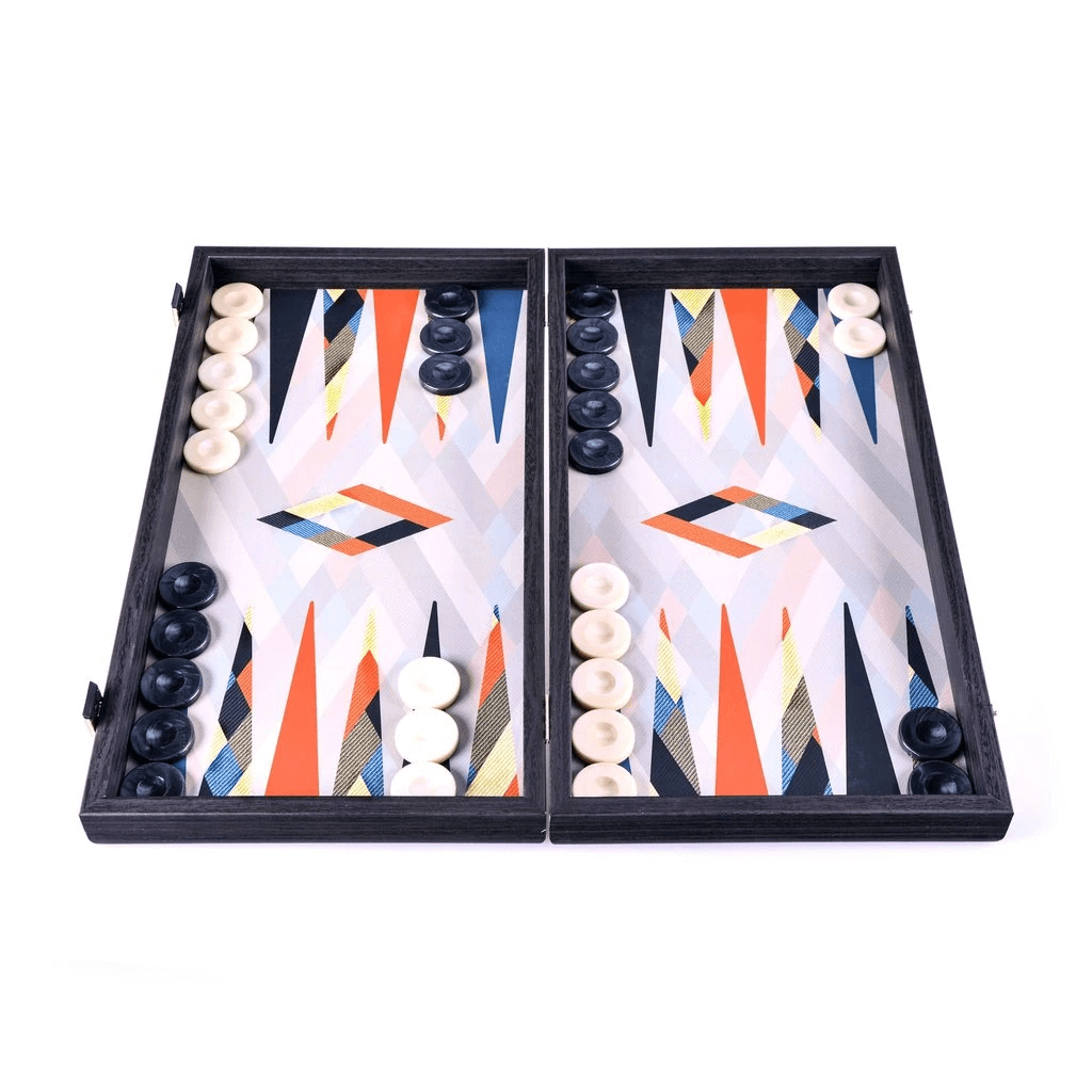 Plateau de Backgammon Multicolore