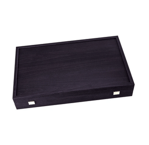 Plateau de Backgammon <br>Noir en Bois de Wengé