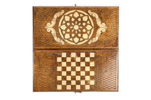 Plateau de Backgammon Oriental Damier