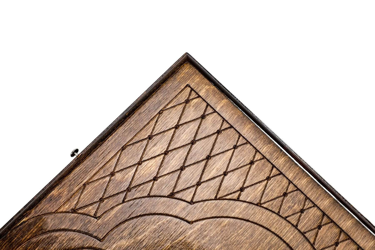 Plateau Backgammon Ornementé Motifs