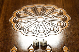 Plateau de Backgammon Rapace Dés